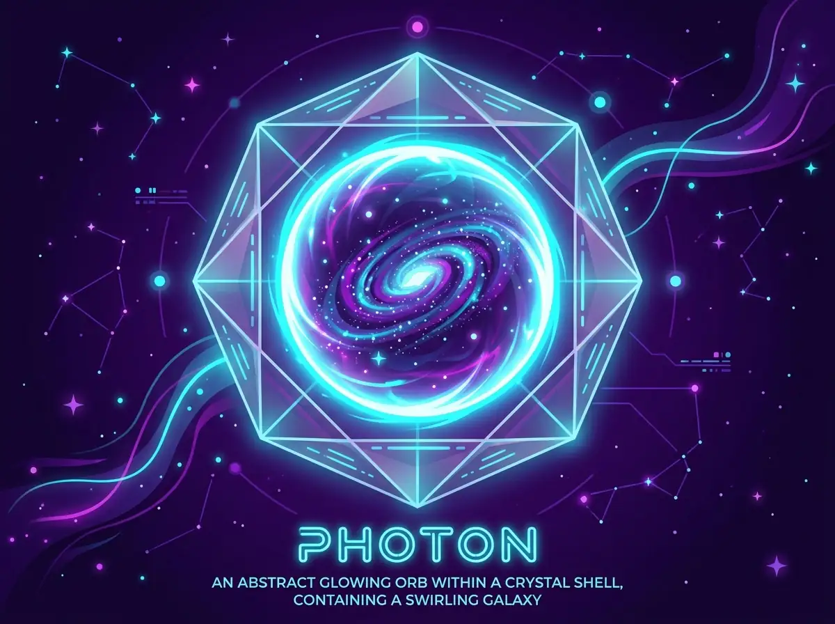 Abstract glowing light streams